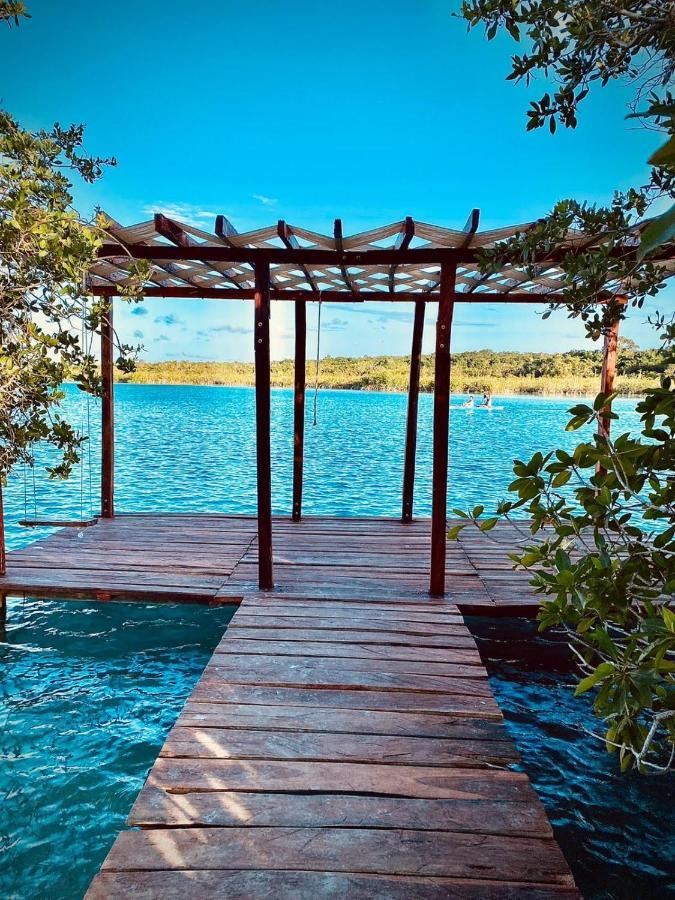 Hotel Y Beach Club Casa Mia Xulha -Bacalar Xul-Ha エクステリア 写真