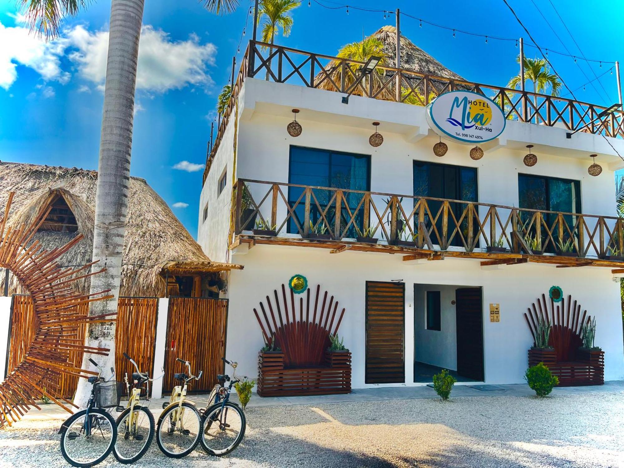 Hotel Y Beach Club Casa Mia Xulha -Bacalar Xul-Ha エクステリア 写真